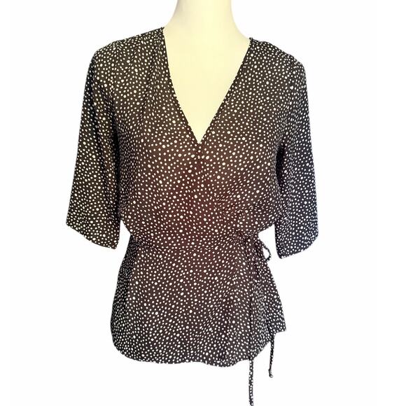 Sienna Sky Tops - Sienna Sky Black and White  XS  3/4 Sleeve Top